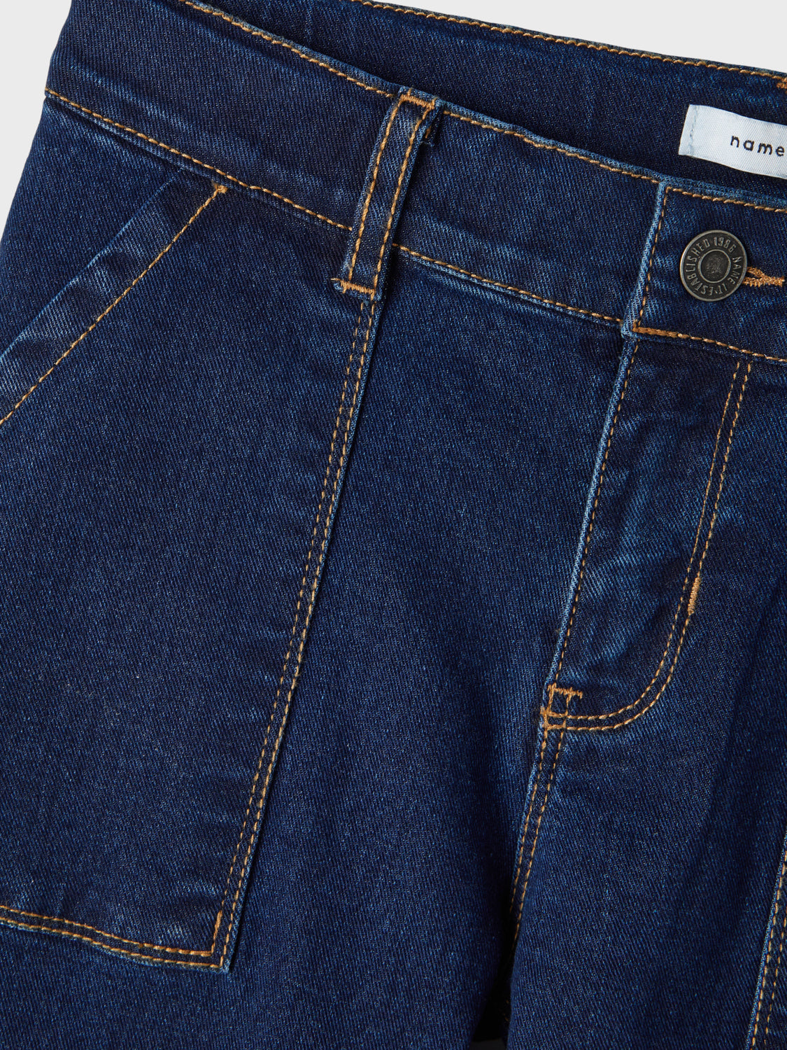 NKFBELLA Jeans - Dark Blue Denim